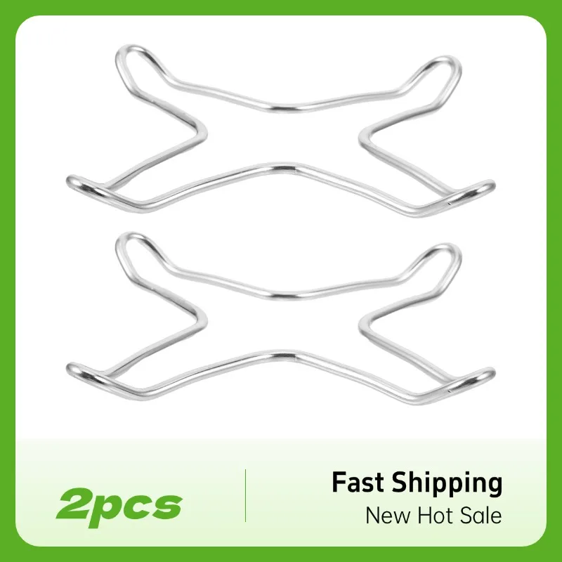

2pcs Gas Hob Pan Stand Stainless Steel Trivets Kitchen Cooking Rack Stove Top Reducer Parts For Coffee Maker Support Wok Ring