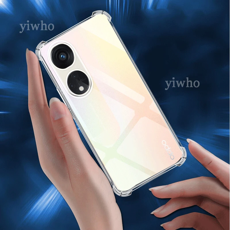Для Oppo Reno 8T 5G Чехол Мягкий силиконовый чехол для OPPO Reno 8T 9 8 7 6 5 4 Lite Чехол для телефона Прозрачный противоударный бампер Coque