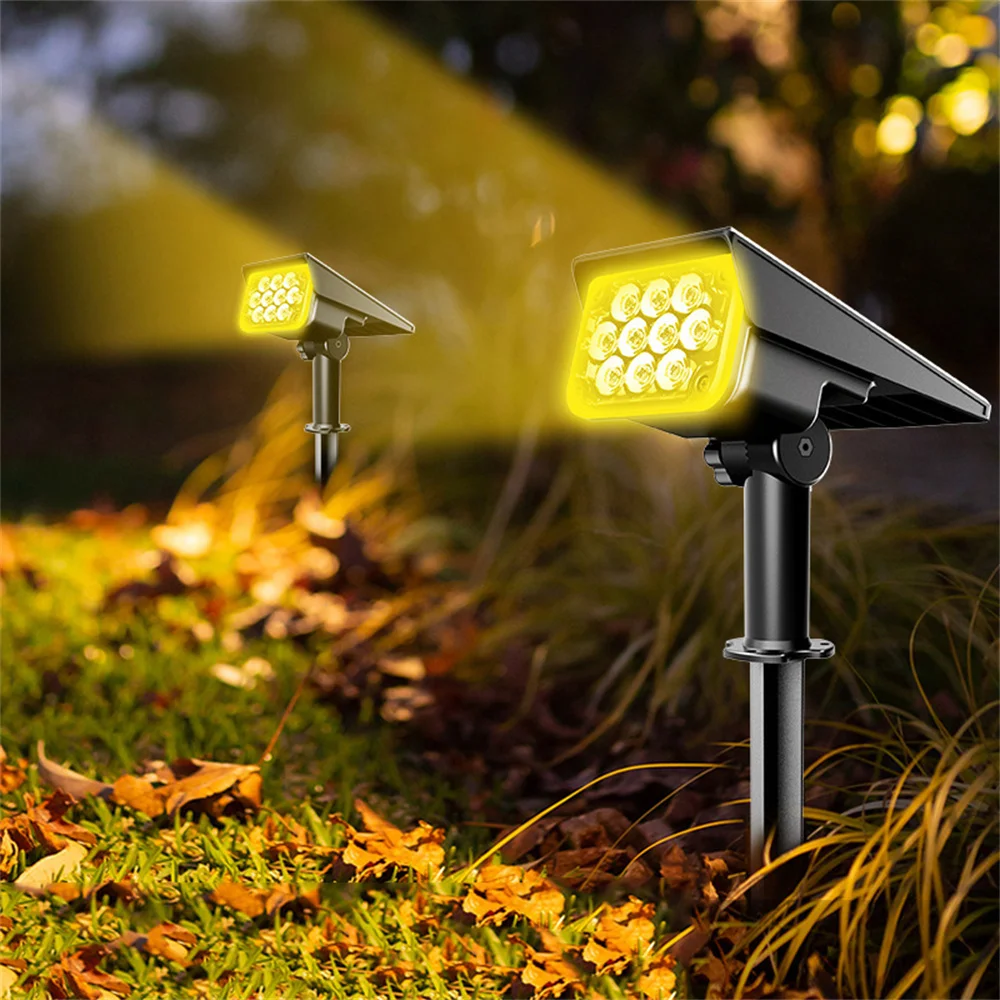 

1/2/4PCS 20LED Solar Lights Outdoor IP65 Waterproof Super Bright Solar Spotlight Landscape Lamp Garden Light for Yard Garden