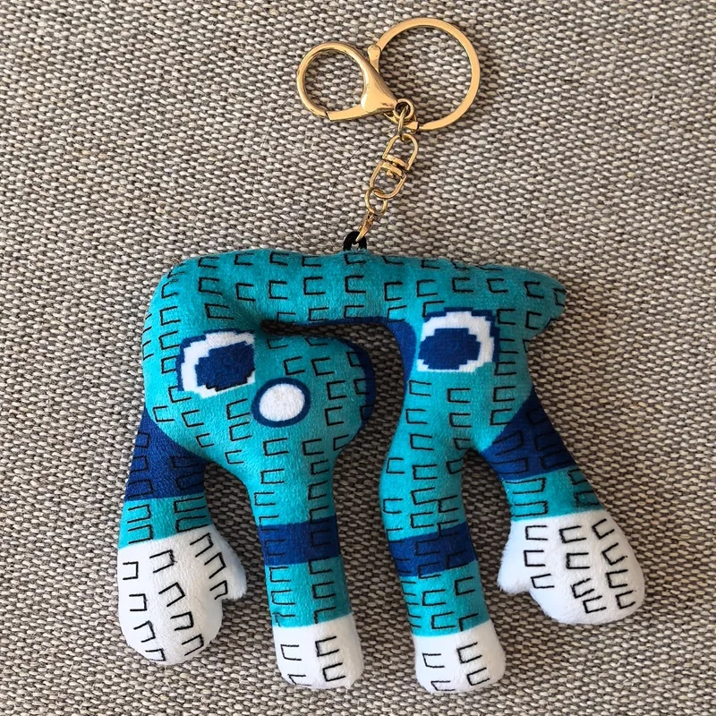 Brainrot Sammy Jandel Plüsch-Schlüsselanhänger, süßer Meme-Plüsch-Taschenanhänger, Kawaii-Plüsch-Anhänger, Geschenk für Fans und Gamer