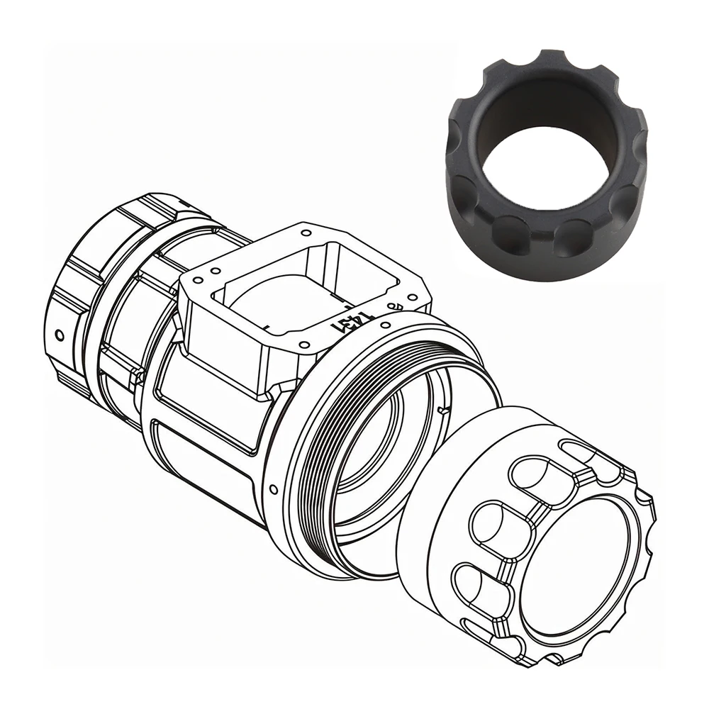 PVS-14 Night Vision Mount Installation Wrench Tool Kit - Compatible with Tactical Single/Dual Tube Goggle Brackets HS33-0256