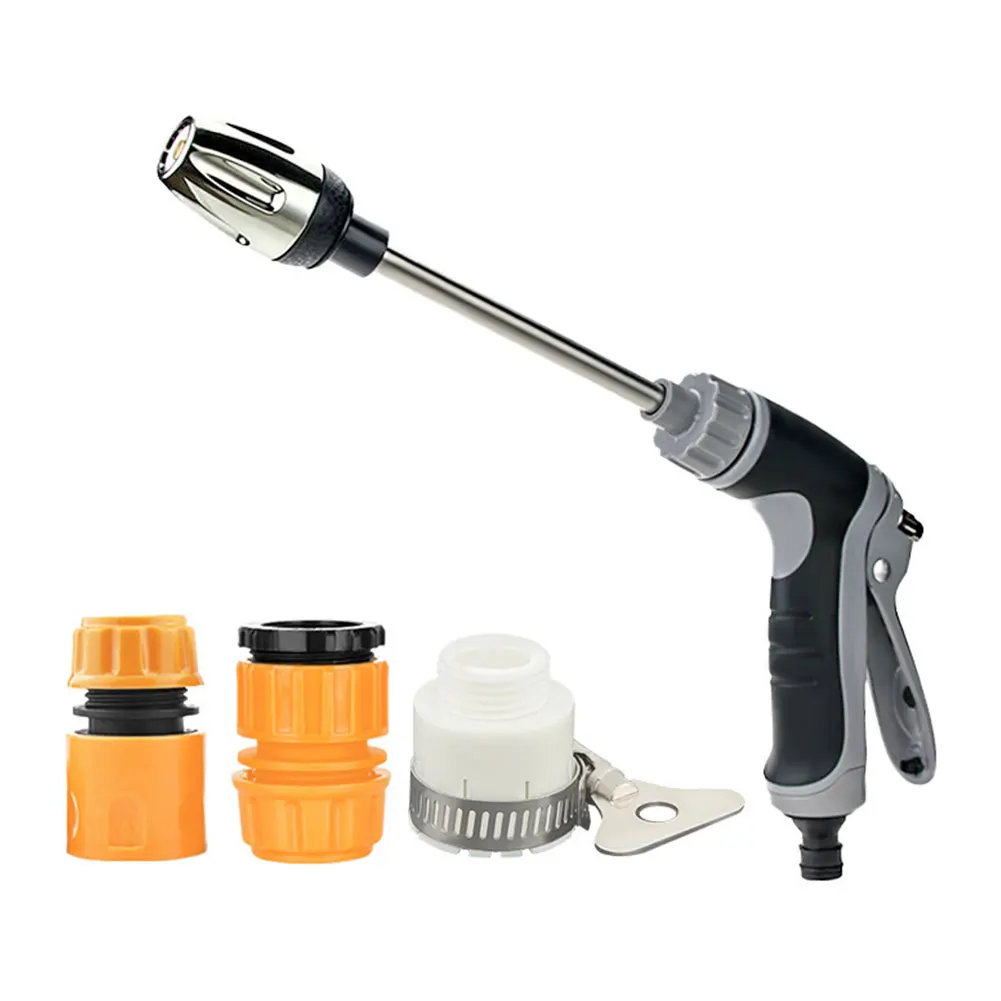 

Мойка высокого давления, вращающийся на 360° водяной пистолет высокого давления, портативная турбомойка высокого давления для любого садового шланга