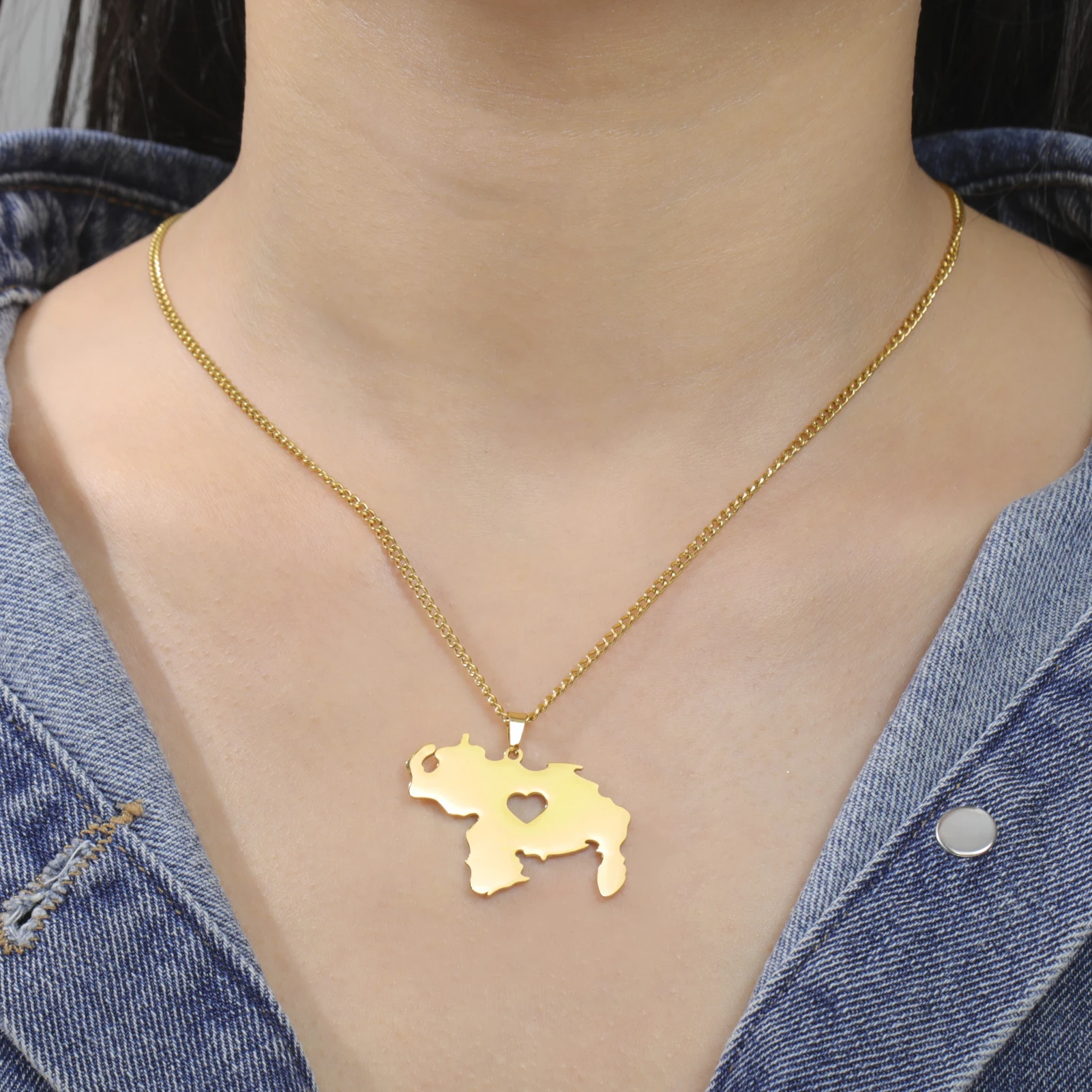 LIKGREAT Collana con mappa Ven - Vintage Fashion Meaning recensione e prezzo