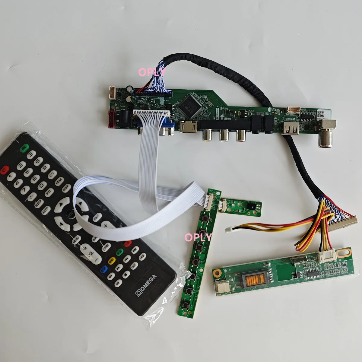 

Плата контроллера ЖК-телевизора со светодиодной подсветкой VGA USB AUDIO AV для 15,4 дюйма B154EW08 V1 B154EW08 V0 1280*800 HDMI-совместимый экран монитора