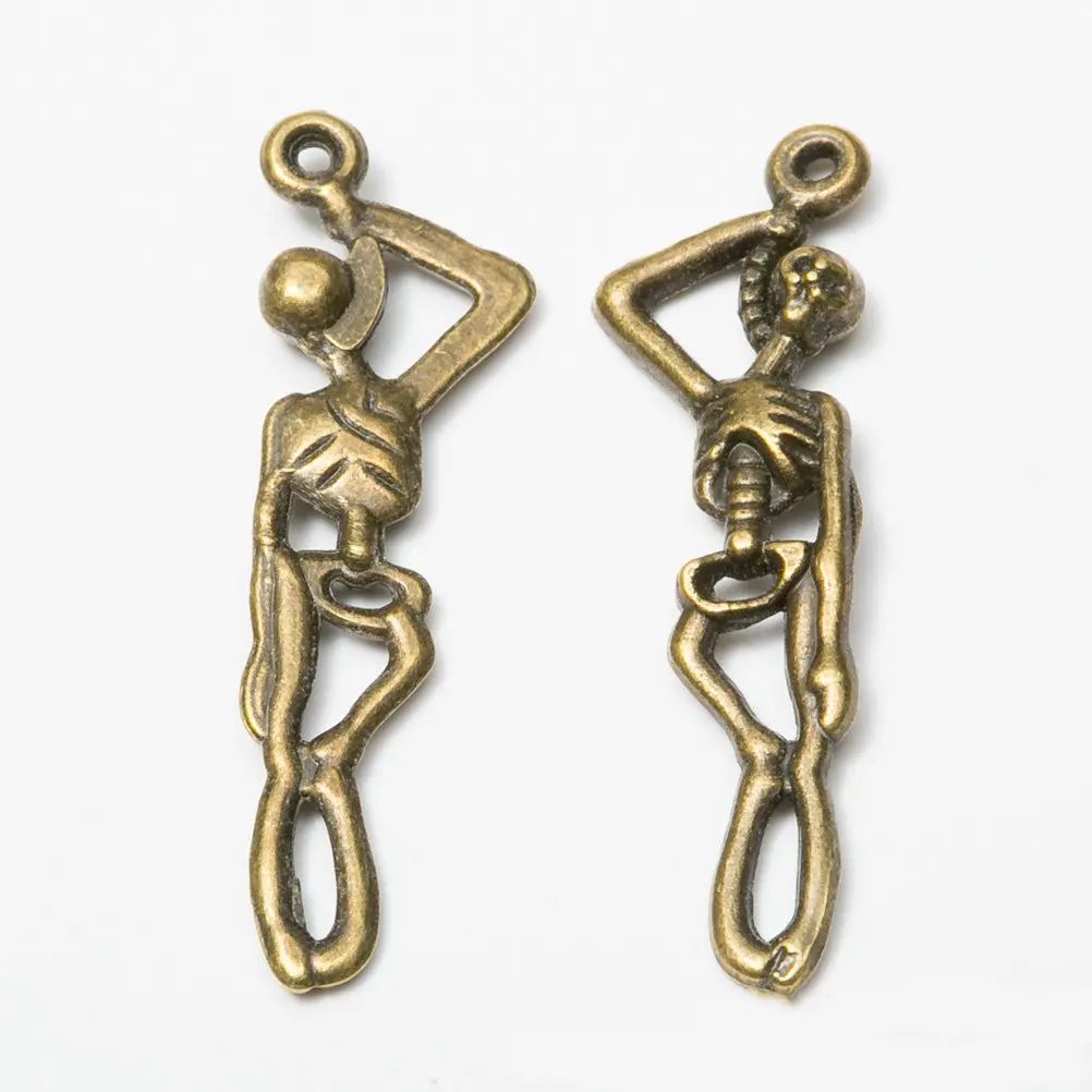 50 pendentifs porte-clés en alliage de zinc, fournitures de fabrication de bijoux DIY pour porte-clés, sacs, colliers, boucles d'oreilles, décorations de festival