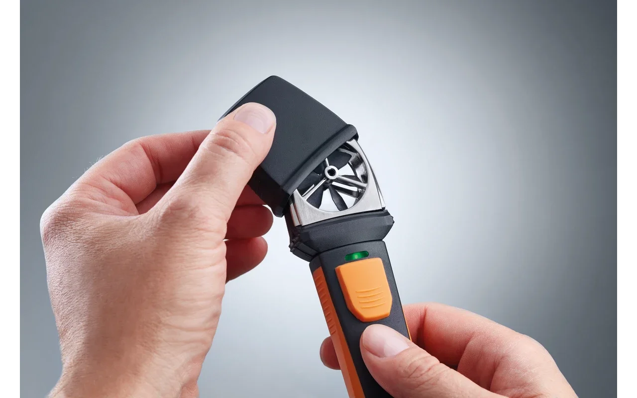 2026 Hot Sale Testo 410i Vane Anemometer Wireless Smart Probe Air Velocity Tester Probe 0560 1410