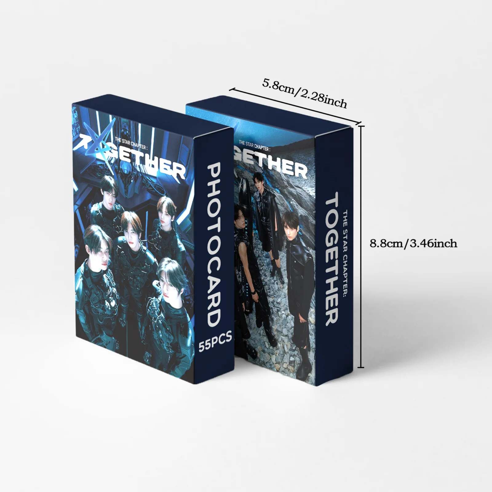 TXT The Star Chapter: TOGETHER YEONJUN LOVE LANGUAGE Juego de tarjetas fotográficas 55PCS Oficial coleccionable K-POP Fan Merch Gift