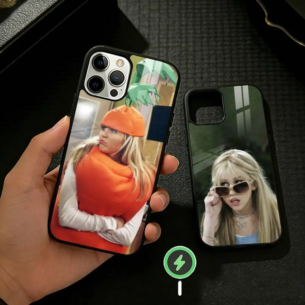 

FUNNY H-HannahS M-Montana Phone Case For iPhone 17/16/15/14/13/12/Plus/Pro/Max for Magnetic Wireless Charging