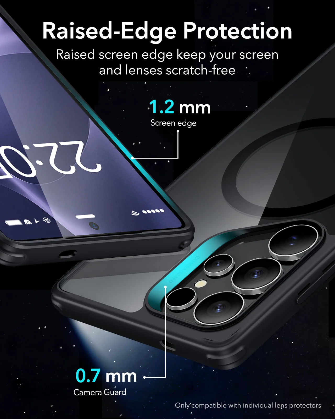 ESR for Galaxy S25 Ultra Magnetic Protection Case for Samsung S24 Ultra S25 Plus Classic  Military-Grade Protection Back Cover