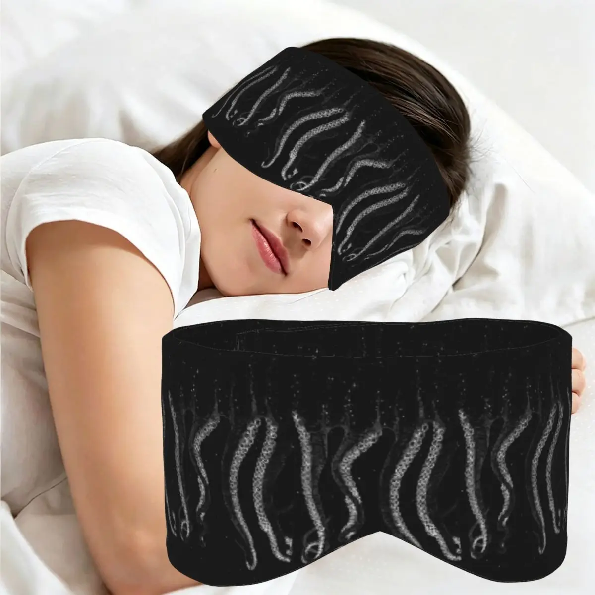 Octopus Tentacles 17 sleep mask Light Blocking Portable Eye Cover for Girls Boys Office Nap Party Gift Eyeshade eyepatch