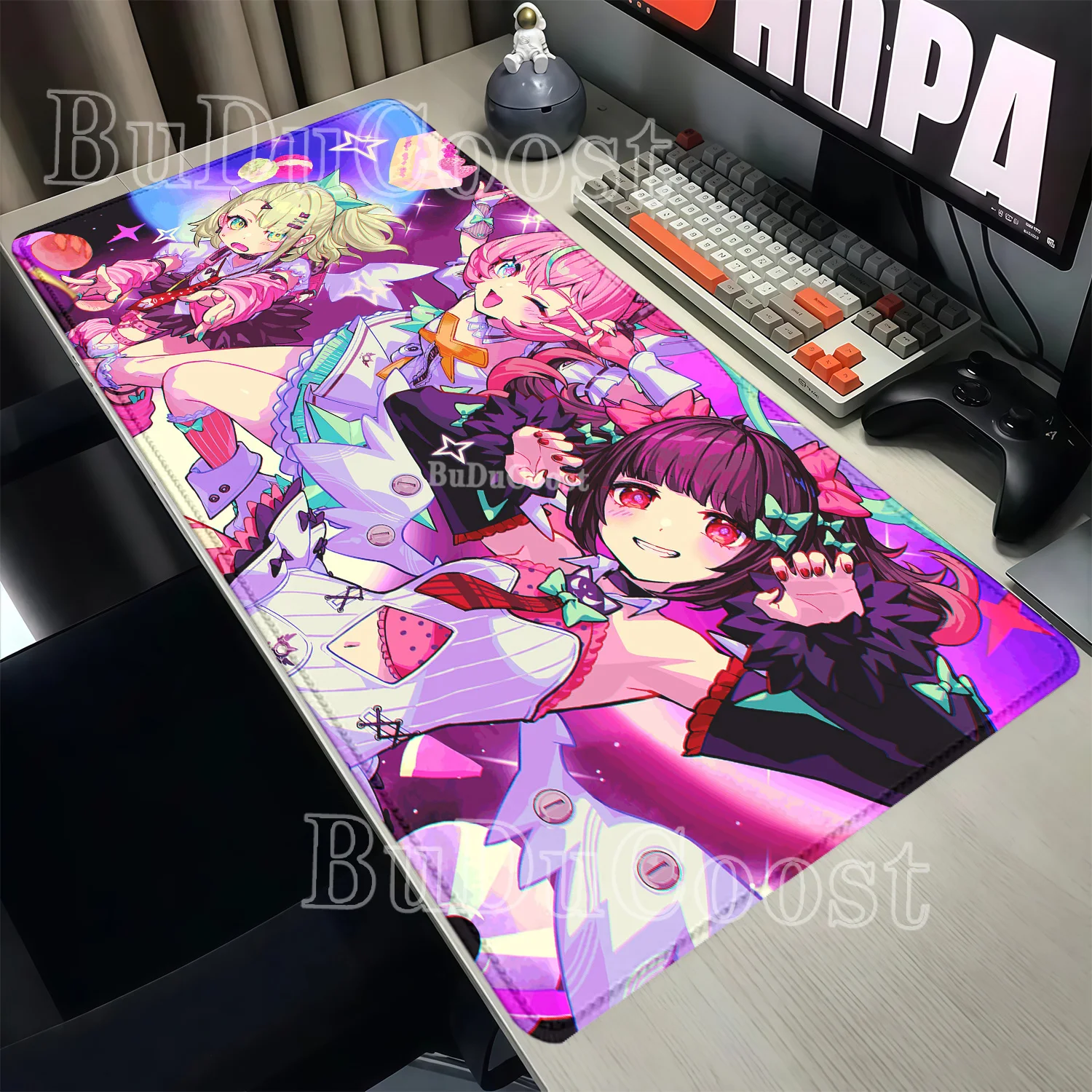Mousepad Anime Girl Aria Sunna Nangong Yu‌ AOD Angels of Delusion Gaming Mouse Pad PC Zenless Zone Zero ZZZ HD Printing Desk Mat