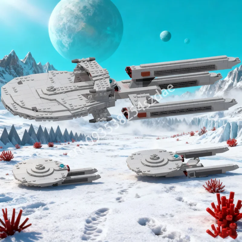 

1232pcs MOC Star Trek Tactical Assault Spaceed Model Building Toy Blocks Construction DIY Creative Christmas Gift Idea Birthday