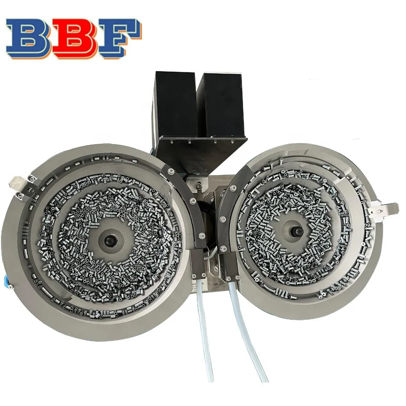 Mesin Pengumpan Mangkuk Sekrup Getaran Otomatis Tipe Getaran Orienting Multi-saluran Kelas Tinggi