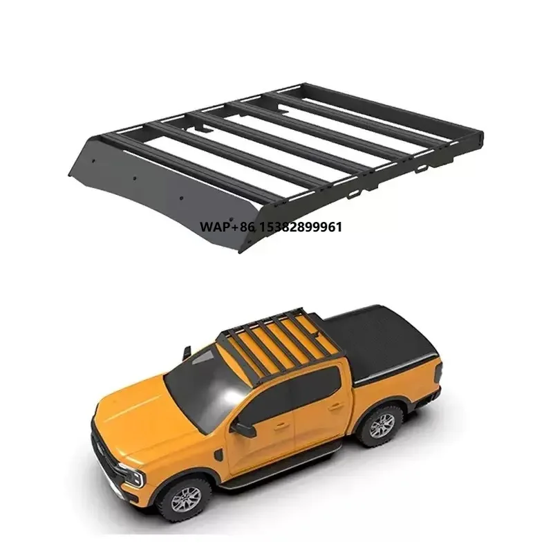 

Aluminum Alloy T9 Ranger Roof Rack (200kg Load Capacity) Fits 2022-2023 for Roof Platform