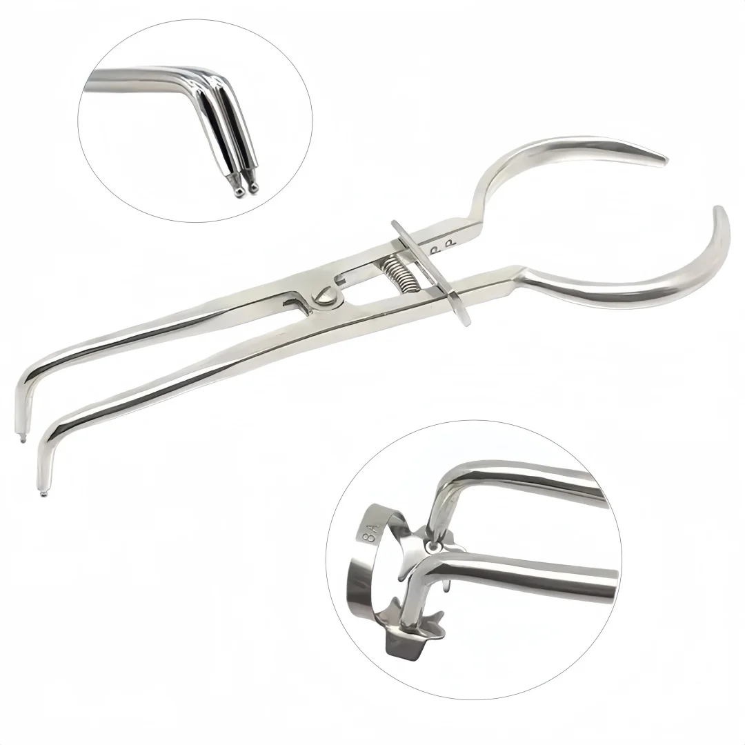 

1pcs Dental Splitting Ring Placement Forceps Oral Dental Splitting Ring Placer Orthodontic Clamp Tool Dentist Placement Forceps