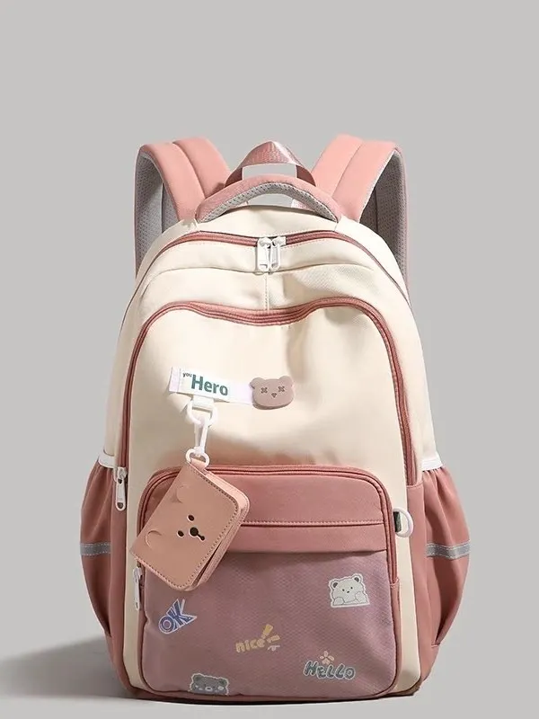 roujedsyle-lightweight-large-capacity-dual-shoulder-bag-school-backpack-for-girls-high-school-students-college-students