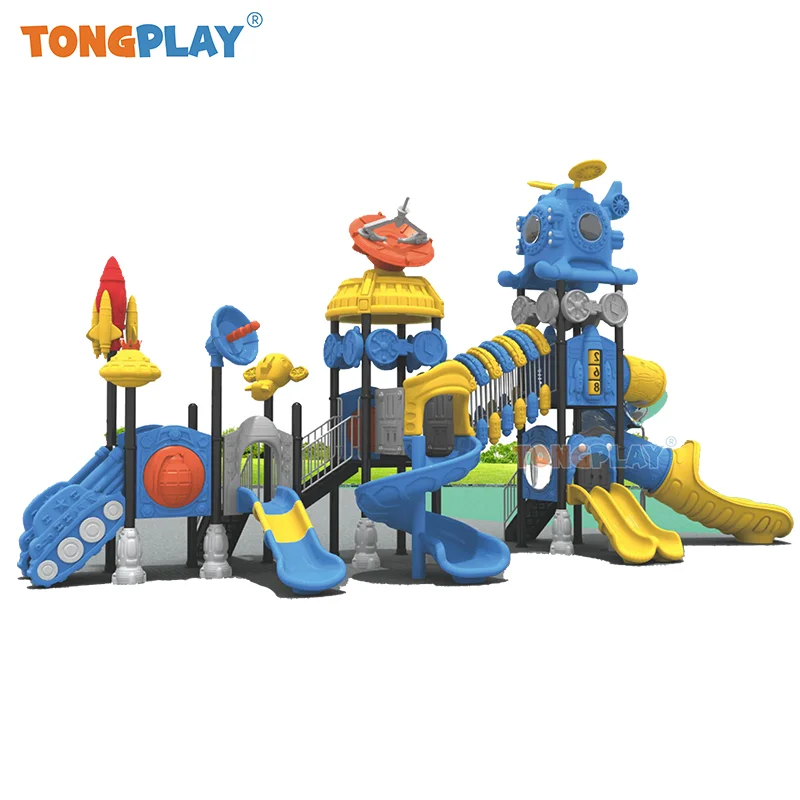 Outdoor Children Playground Equipment Chilidren Slide Outdoor Park Games China Factory