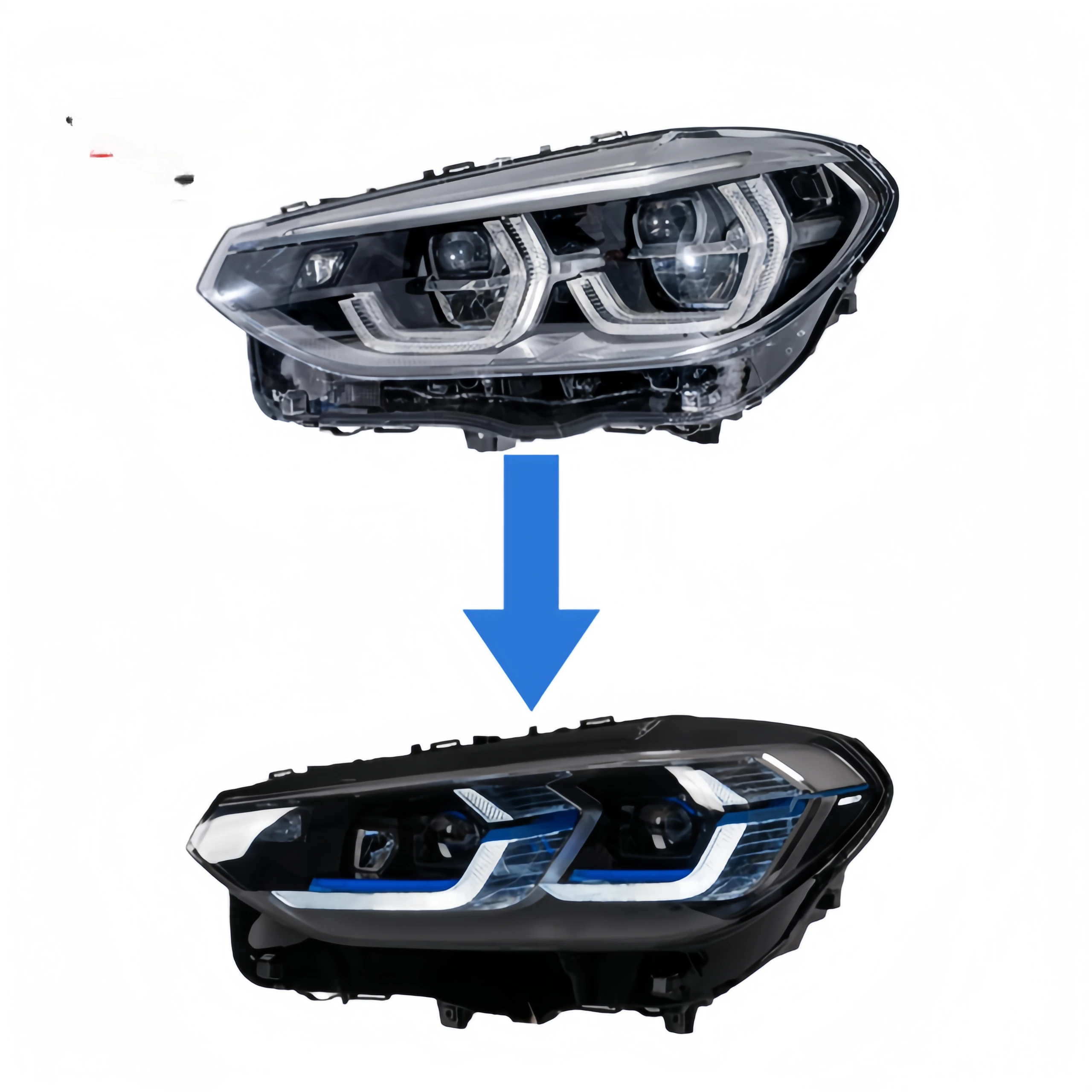 

Factory direct sales-For BMW X3 G08 18-21 LED Upgrading BMW X3 G08 18-21 Laser modified headlight-Direct plug-in