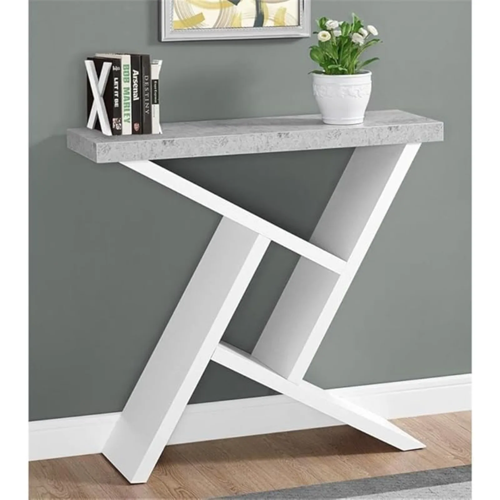 

I Accent Table, 36", White