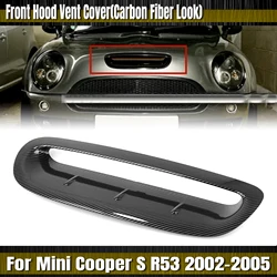For Mini Cooper S R53 R50 2002 2003 2004 2005  2006 Front Air Hood Engine Bonnet Scoop Vent Outlet Cover