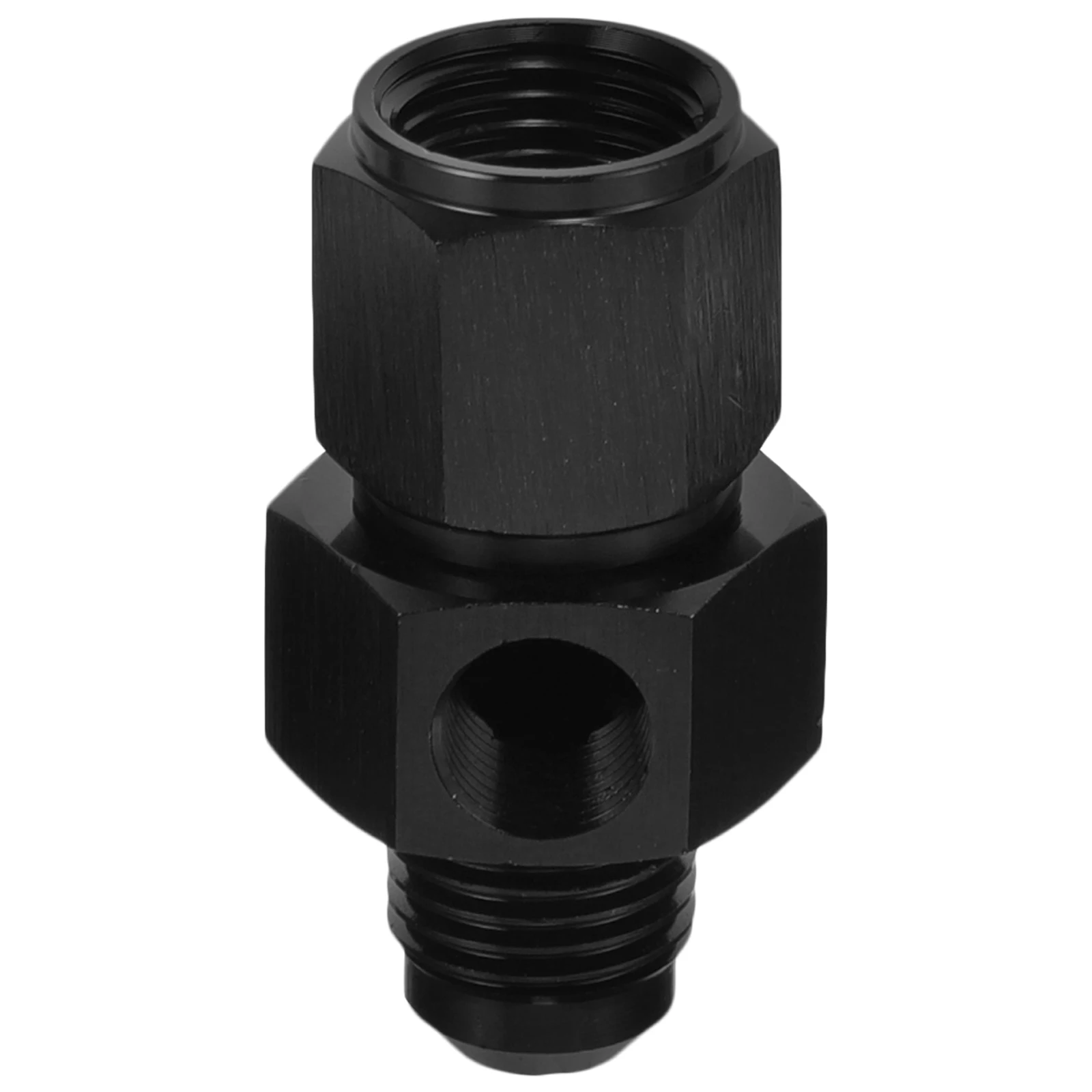 

Oil Pressure Sensor Connector Black AN6 Fitting Adapter 1 8NPT Straight Swivel Hose Barb Fuel Line Engine Compatibility