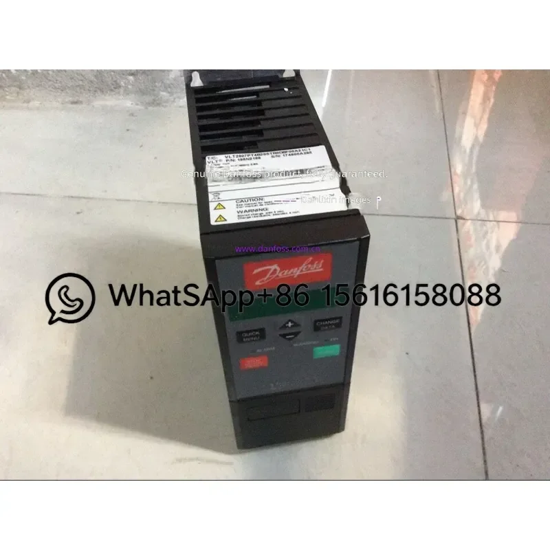 Danfoss VLT 2907 Inverter Drive 0.75KW 195N2188 PT4B20STR0DBF00A21C1 AC Variable Frequency Speed Controller Motor Control