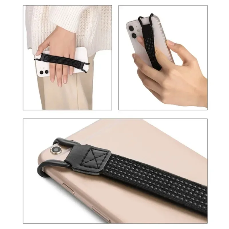 Universal Elastic Strap for Mobile Phone & Tablet One-Hand Anti-Fall Buckle Shatter-Resistant Anti-Slip Band for Operator New