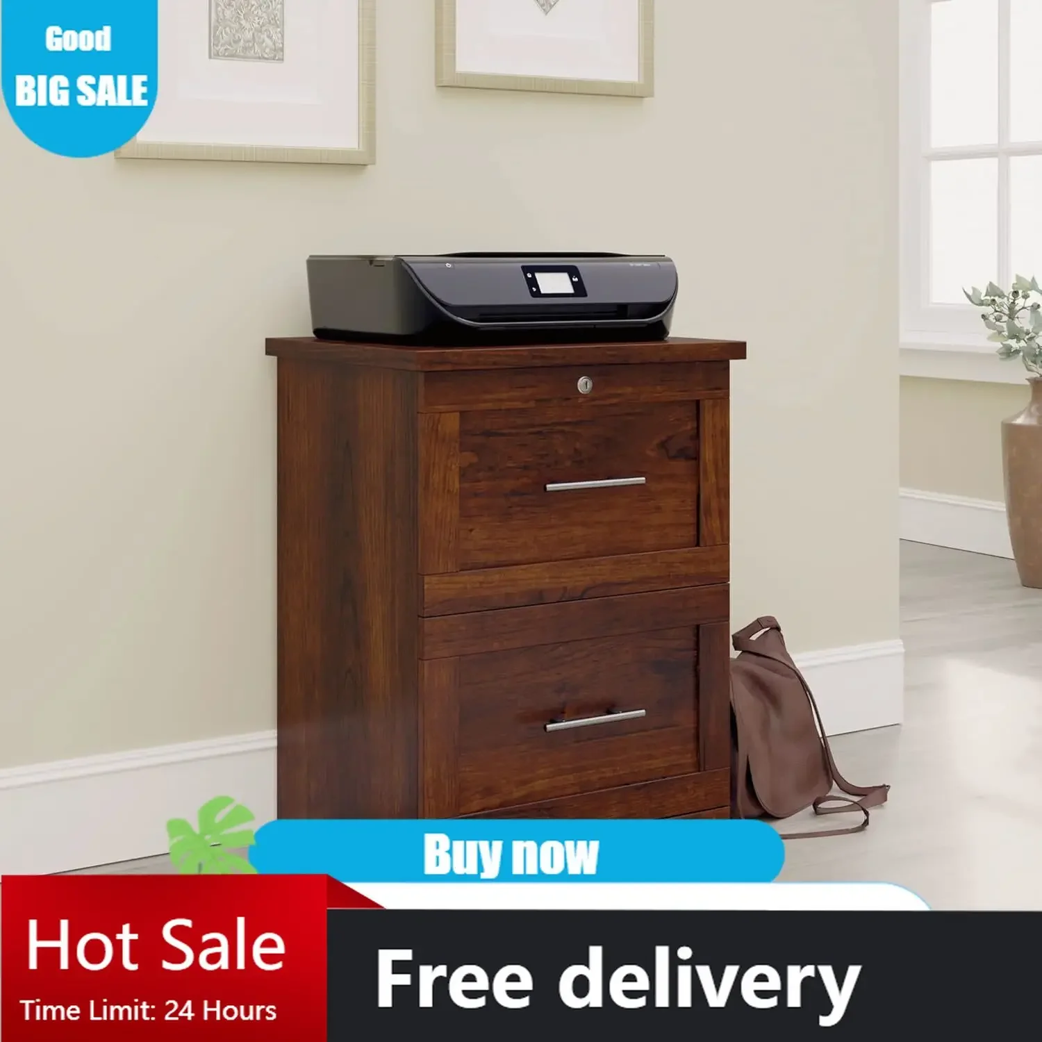 

BestsellerBestsellerBestsellerFinally Organized ® 17" D Vertical 2-Drawer File Cabinet, Mulled Cherry