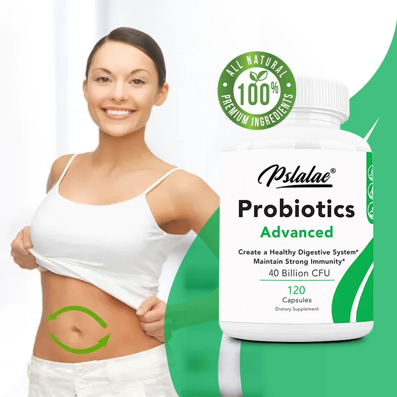 

Probiotic Supplement - Regular Bowel Movements, Reduce Bloating, Supports Digestive and Gut Health, Improves Immunity
