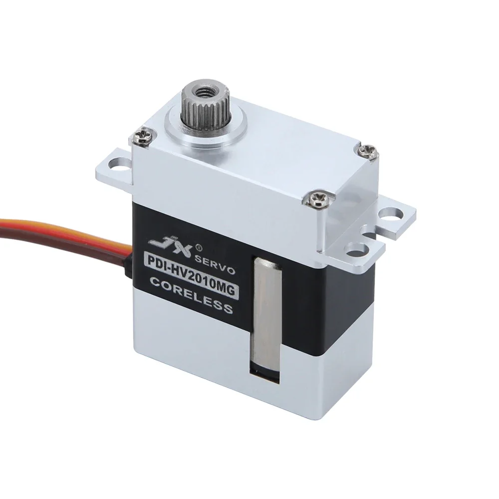 JX 디지털 11kg 고토크 미니 서보 PDI-HV2010MG 8.4V 코어리스 모터 헬리콥터 로봇 암 액세서리 RC용