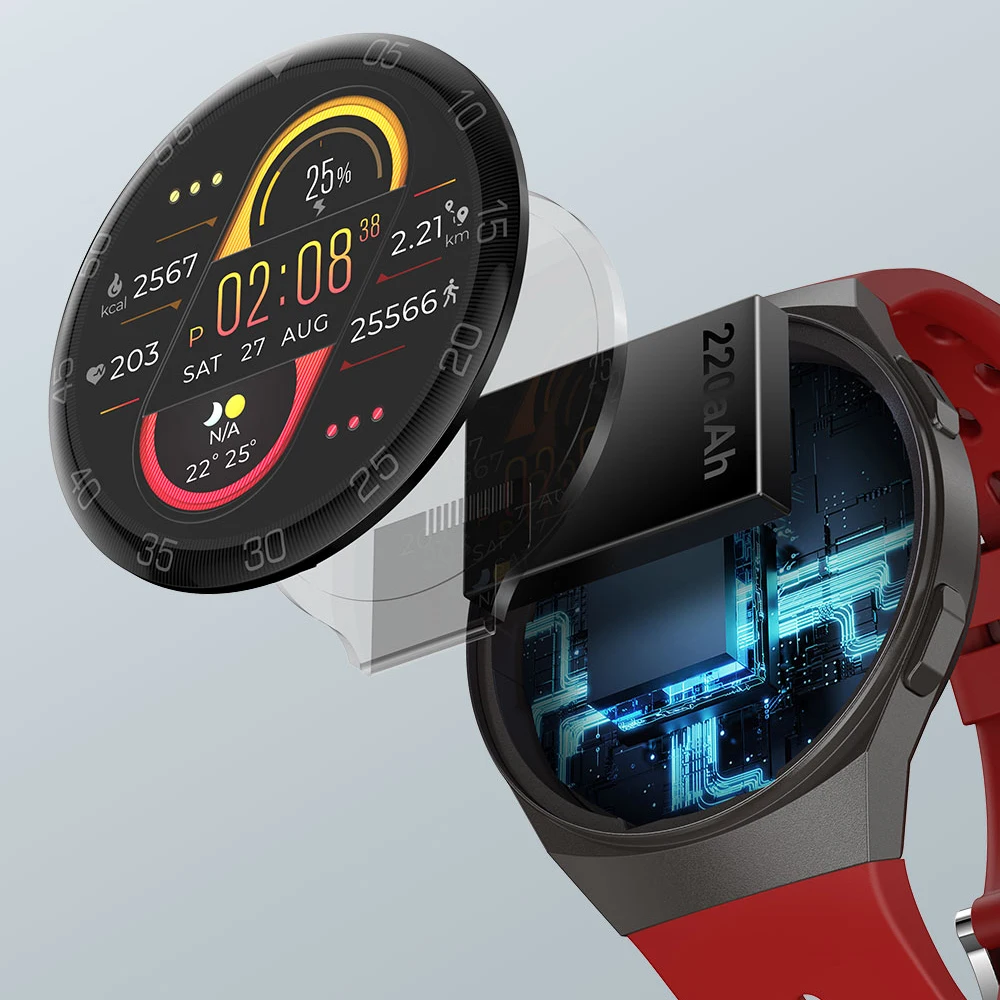 Gli smartwatch sono adatti a tutte le connessioni dei telefoni cellulari orologi sportivi da uomo orologio intelligente impermeabile donna elettronica Full Touch