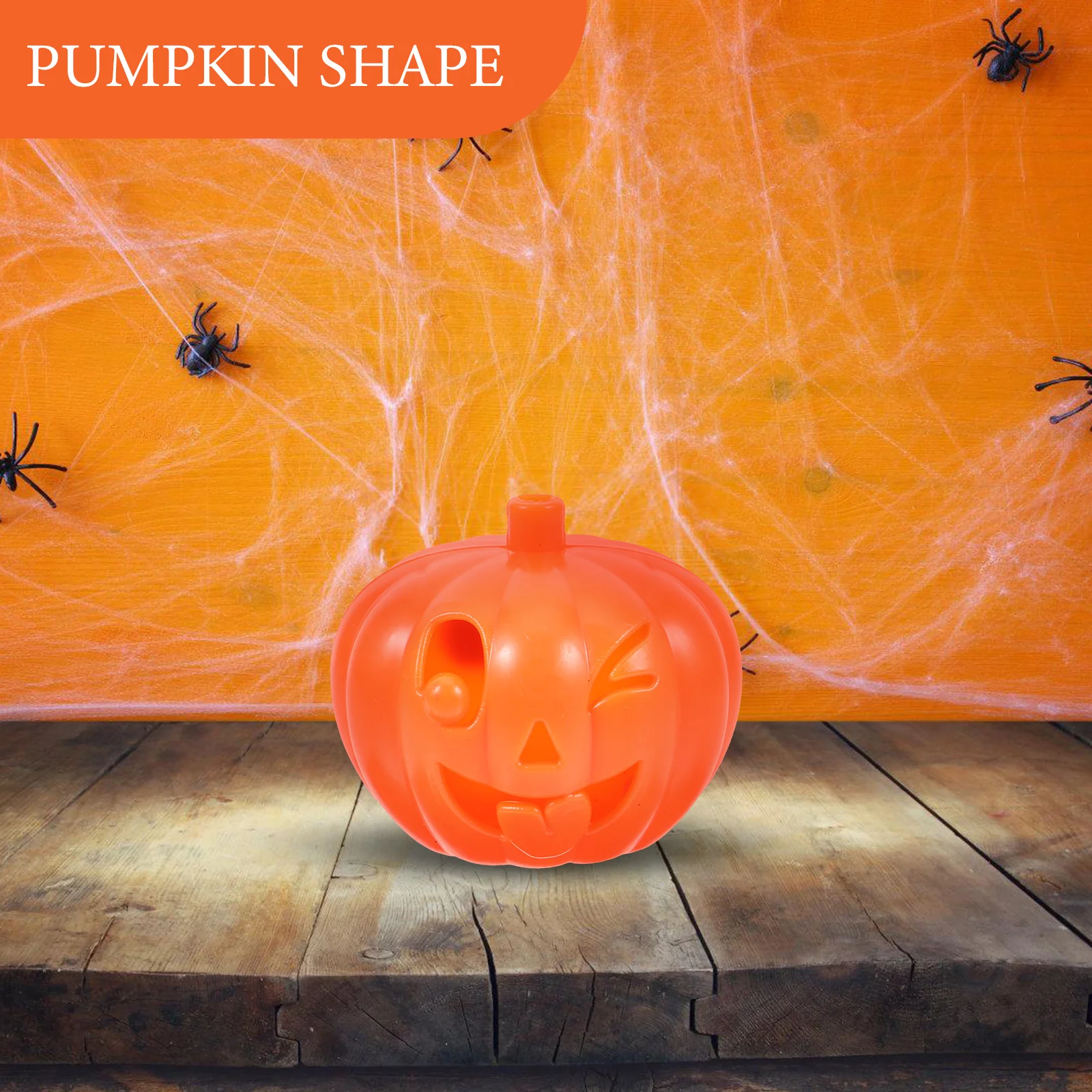

20 Pcs Accessories Jack-o'-lantern Shell Decoration Tiny Pumpkins Plastic Halloween Light
