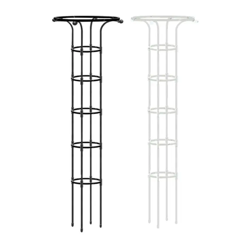 

Indoor Plant Trellis Garden Obelisk Garden Arch Trellis Plant Support For Climbing Vines Stand Flower Support Rod Garden Trellis