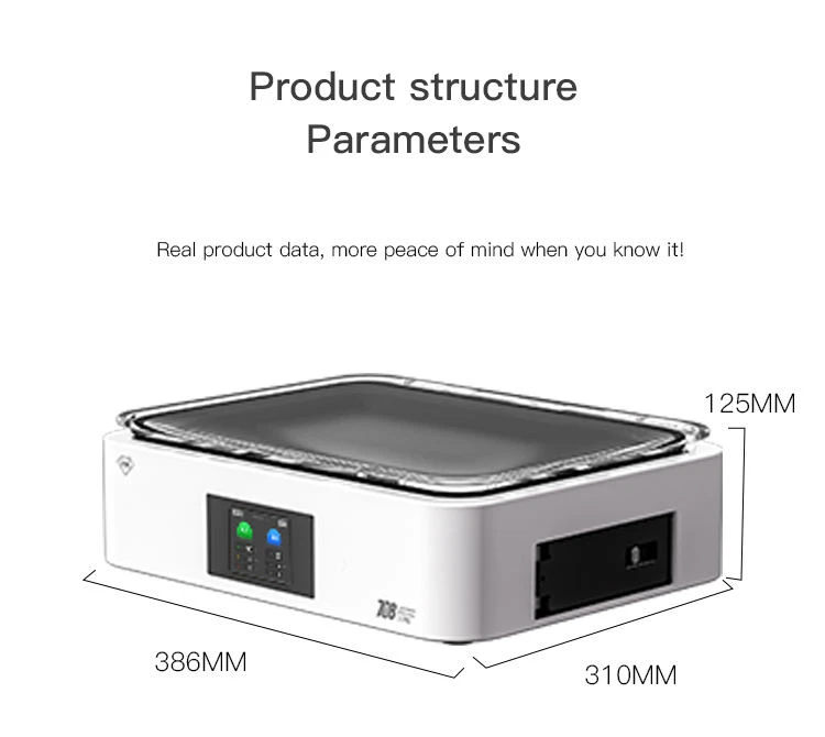 Airbag OCA Laminating Machine Vacuum Press 15 Inch For Mobile Phone Curved Screen Repair Tool TBK-708