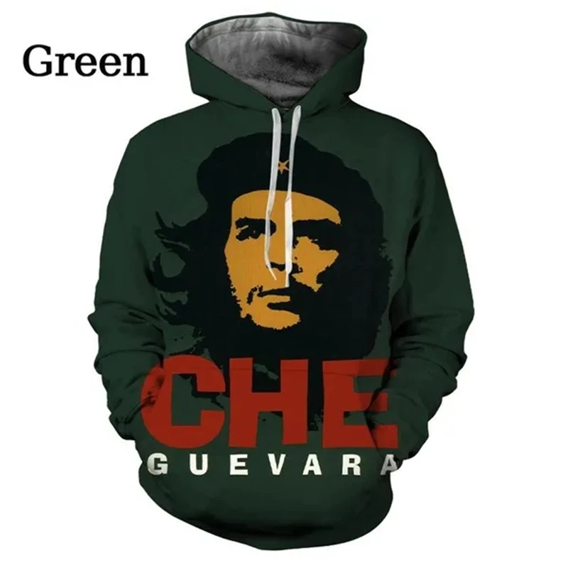 

Cuban Che Guevara 3d Printed Fashion Hoodies Funny Casual Street Unisex Hoodie High Quality Funny Hooded Spring And Autumn Tops