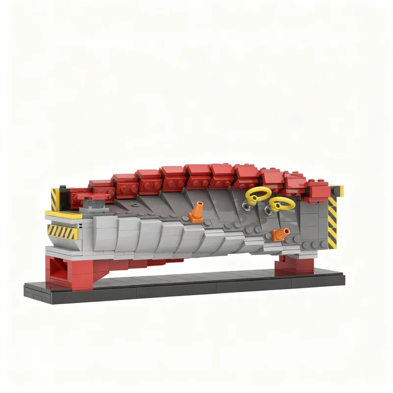 

470 деталей MOC Radical Highway Shadow Hedgehog: Быстрая сборка, конструктор, игрушка, рождественский подарок, креативная идея, кирпичики для самостоятельной сборки