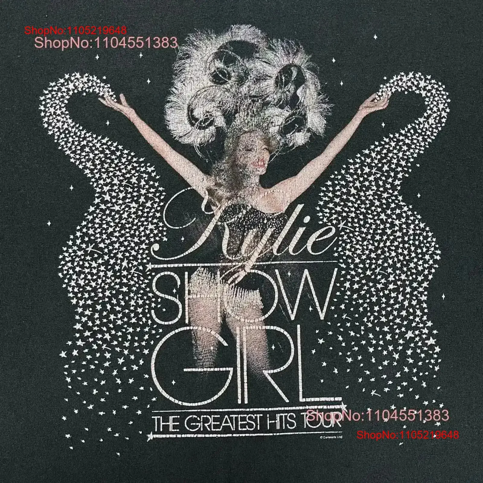 

Редкая футболка Kylie Minogue Black Hits Tour, все размеры, NG2858, винтажная, с эффектом потертости, унисекс, удобная, с графическим принтом.