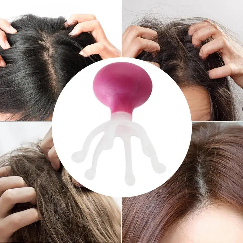 Scalp Head Massager Portable Scalp Massager Manual Head Tool Scalp Massager Manual Head Tool For Scalp Home Travel Relaxation