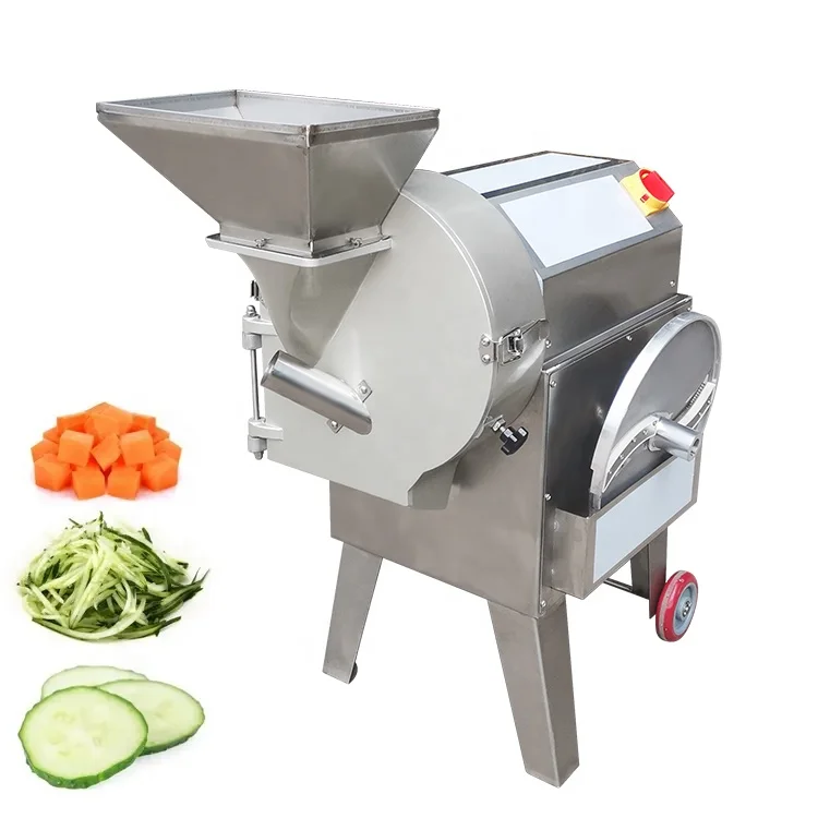 Electric Industrial  Fruit Cutting Machine Potato Radish Shredding Vegetable Cutting Machine