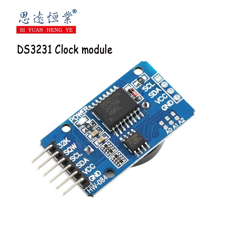 1PCS DS3231 AT24C32 high-precision clock module, IIC module, storage module, green depth
