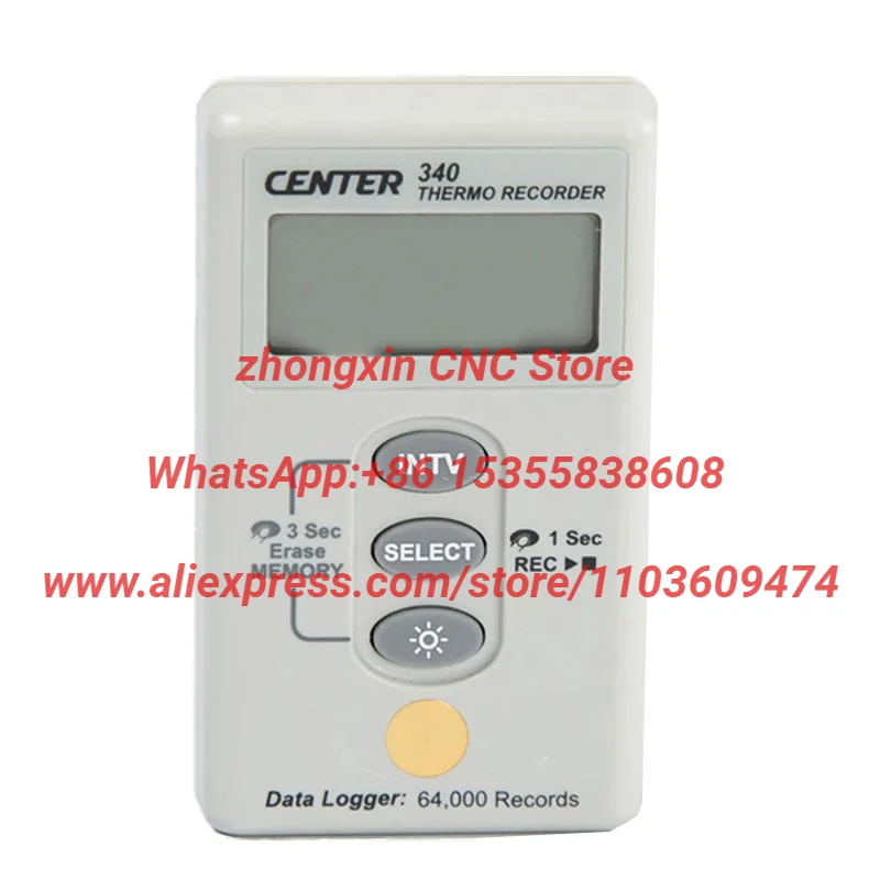 CENTER-340 Fast shipping Temperature Recorder Temperature-Recording Instrument