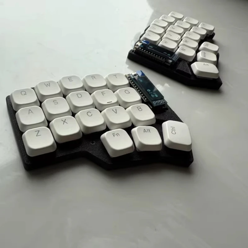 Corne Mini 36/42 Key Split Keyboard Wireless Bluetooth Ergonomic Keyboard Zmk Key Change Hot Swap Custom Office Gaming Keyboard