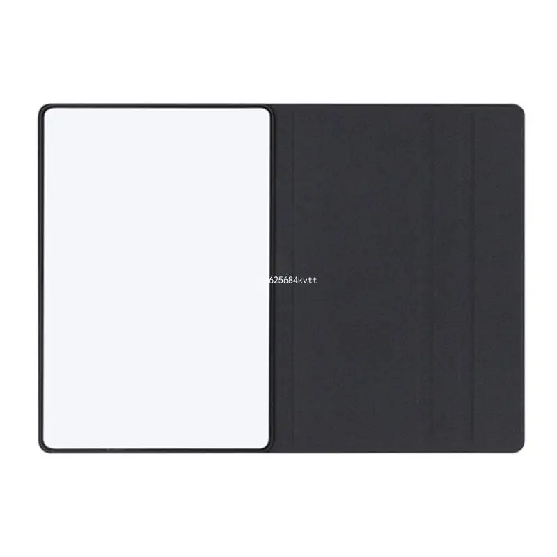Whiteboard with Folding Stand Small Notebook Board Double-Sided Writing Board for Student Teacher Office Dropship