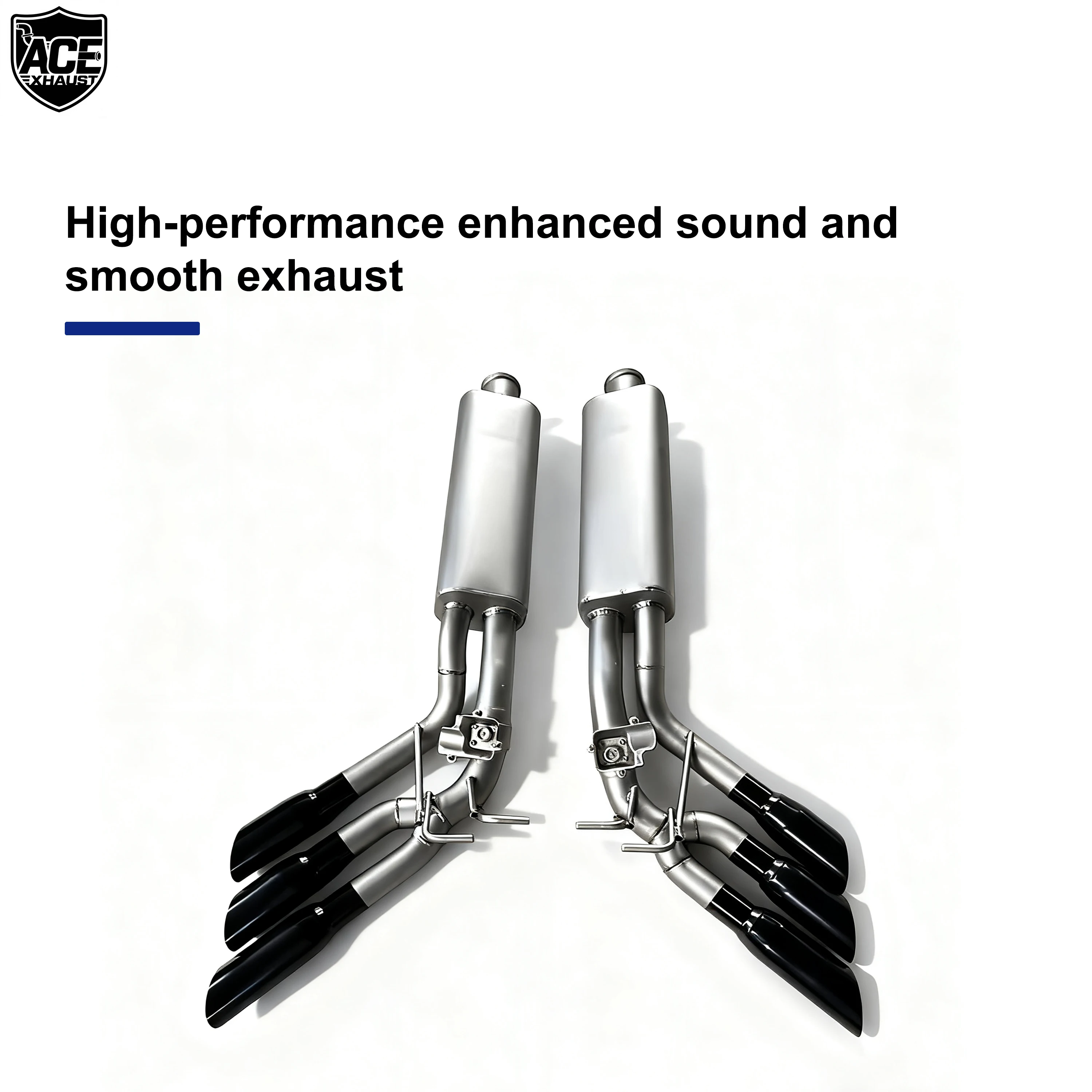ACE Perfect Fitment Auspuffanlagen Hochwertige Valvetronic Catback-Auspuffanlage für Mercedes Benz G63 G500 W464 4.0T Auspuffrohr – Detail 7