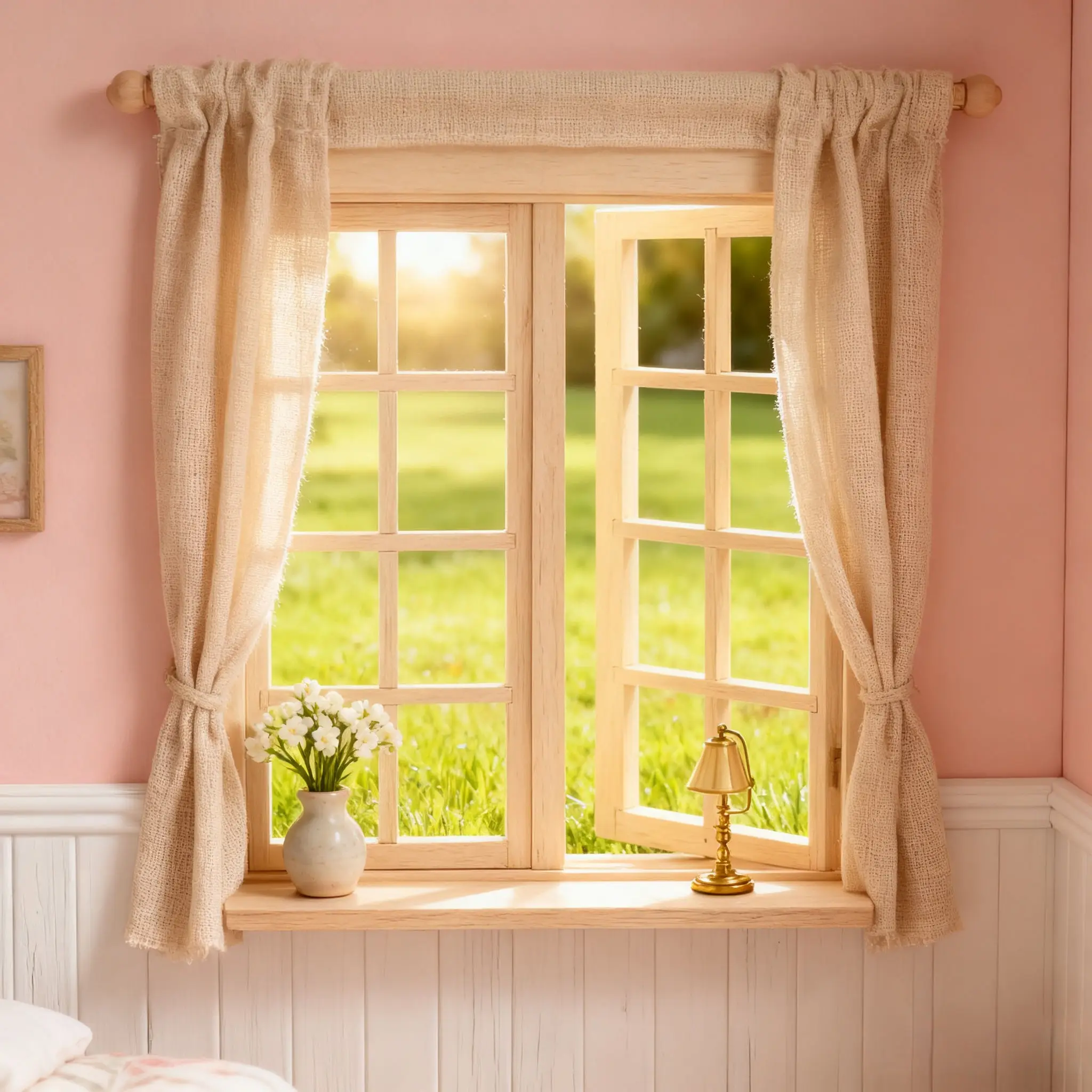 

: Миниатюрный кукольный домик в масштабе 1:12 — неокрашенная пустая дверь и модели квадратных окон с 16 сетками, шарнирная открывающаяся конструкция для настройки