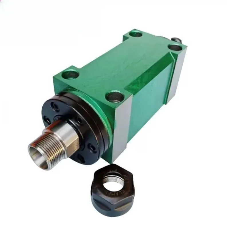 Lathe Spindle Power Head ER20/ER25/ER32, Used for Drilling Tapping Grooving & Milling Work