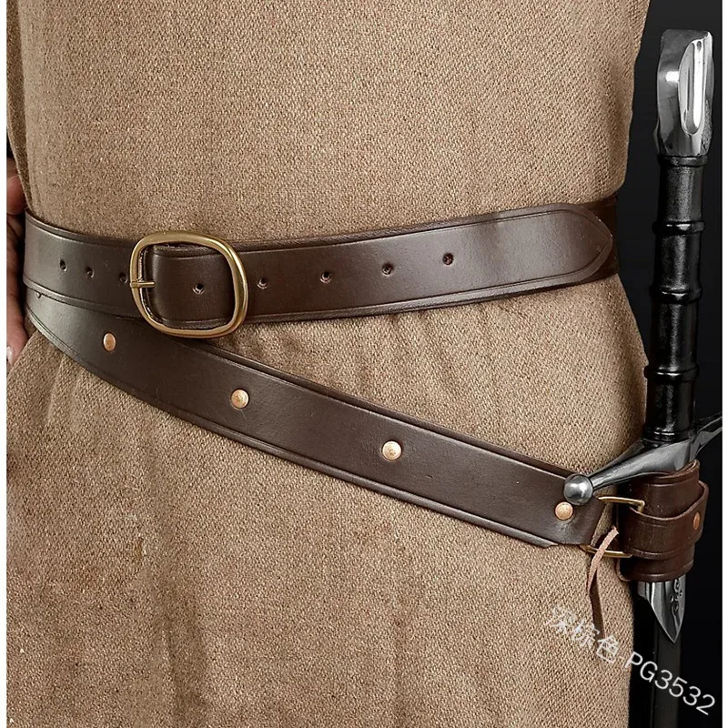 

Средневековый Ренессансный держатель для меча из искусственной кожи, поясная оболочка для взрослых и мужчин, ларп-воин, пират, рыцарь викингов, косплей, кожаная пряжка A4DHGH