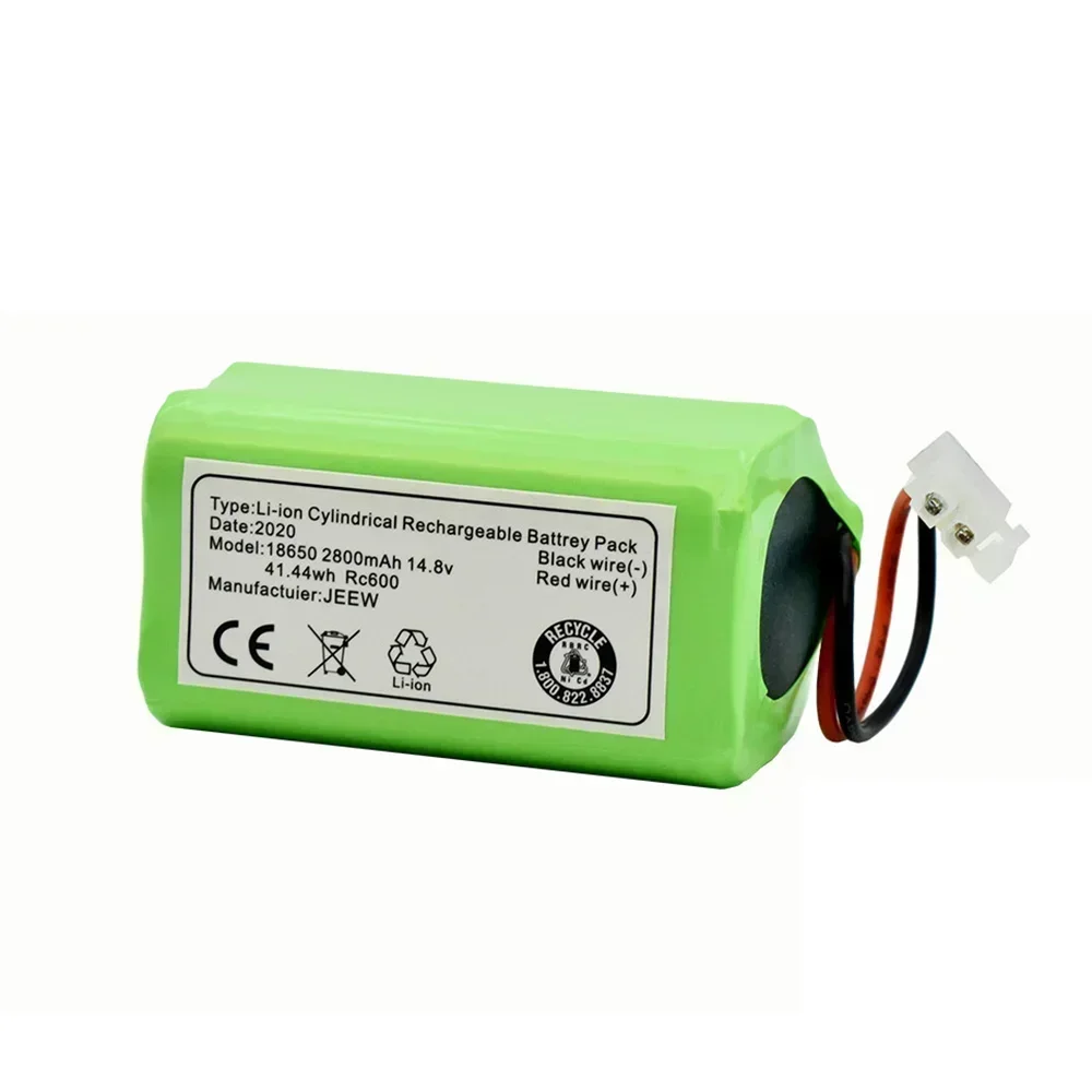 14.4V Rechargeable Lithium Battery For ILIFE A4s A6 V7s Plus A9s W400 Robot Vacuum Cleaner INR18650 M26-4S1P Batteries