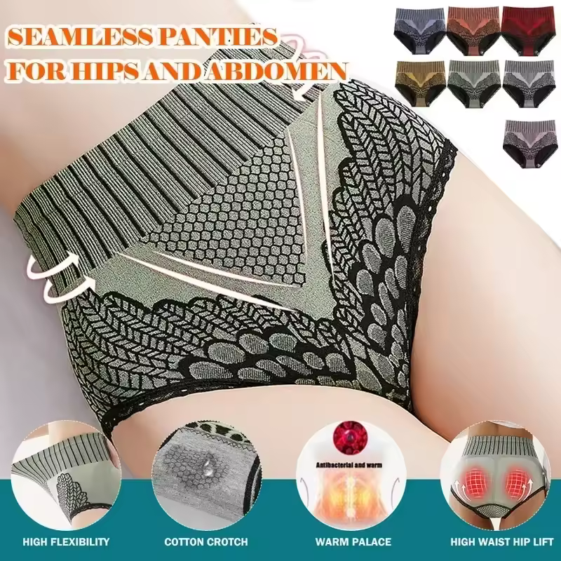 Women Seamless Panties Underwear Female High Waist Brief Hip Lift Underpanties Breathable Underpant Sexy Lingerie Body Shaper - Image 2