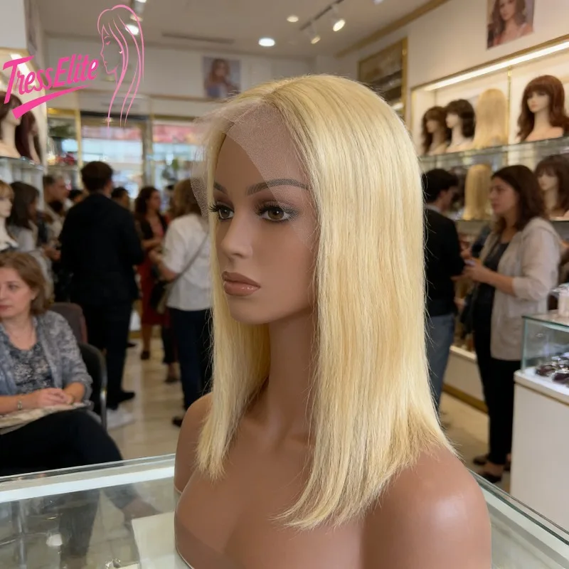 high-quality13x4-lace-frontal-613-bob-straight-human-hair-wig-glueless-comfortable-fit-heat-resistant-for-women-daily-party-use